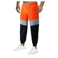 Duksevi za muške harem hlače Prozračne boje podudaranje sportove vezivanje nogu u džepovima