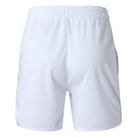 Bacock muški kratke hlače za muškarce muški ljetni sport spoj bijeli barski kratkiši za kratke hlače
