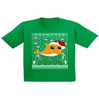 Awkward Styles Ruly Xmas majica za djevojke dječake Slatka božićna morska dječja majica