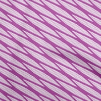 Onuoone Georgette viskoza Fuschia Pink Fabric Sažetak Stripe DIY Odjeća za preciziranje tkanine Tkanina