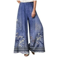 Posebne ponude za nove proizvode Himyway Trendy Široke pantalone Stylish Wide-noge Hlače Dame Ljeto