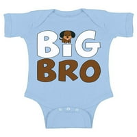 Neugodne stilove Puppy Bodysuit kratki rukav Big Brother Outfit Odjeća za pse Odjeća za trudnoću RODER