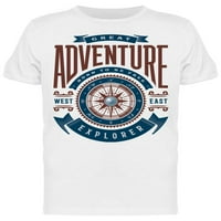 Great Adventure Explorer. Majica Muškarci -Image by Shutterstock, Muškarac Veliki