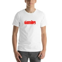 2xl Damien Cali stil kratkih rukava majica s nedefiniranim poklonima
