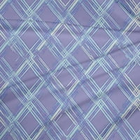 Onuone poliester Lycra plavkast ljubičasta tkanina Provjerite haljinu materijal tkanina za ispis tkanina