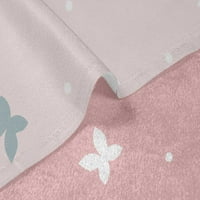 Onuone baršunaste breskve tkanine cvjetni i tkanini za šivanje tiskane ploče za obrtnog dvorišta širom