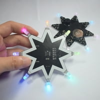DokOLER osmerokutna zvezda punog u boji DIY komplet sa efektom dizajniran za Božićni dan