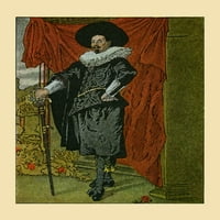 Illutskrivena verzija Portret Van Willem van Heythuysen od Frans Hals Poster Print Maud & Miskom Petersham