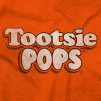 Tootsie pops Lollipops originalni logo Duljine dugih rukava muškarci žene Brisco brendovi 3x