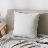 Jiaroswwei Solid Boja meko posteljina jastučni jastučni jastuk CASSOW Cover Home Kauč na kauč na razvlačenje
