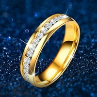 Nakit zamrznut silk uzorak umetnuli relisterne prstene od legura žena izuzeća prstena modna nakita poklon