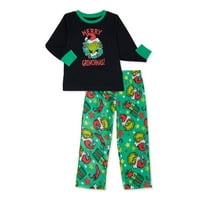 Odgovarajući pidžami za dječje dječake Djevojke, Božićno Porodično set PJS, podudaranje djece pidžama