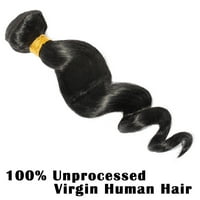 Brazilski dubinski val kovrčava ljudski kosu paketi labavi val neobrađena djevičanska kosa kinky