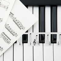 Moobody 88-ključ za klavir Napomena Neprimjerene naljepnice za preklopljive klavirske tipkovnice sa