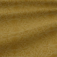 Onuone viskoznog dresa Tkanina umjetnička lišća Sashiko Print tkanini otisci širokim dvorištem