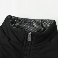 Ženska jakna slim fit grijana jakna grijana prsluka vanjska topla odjeća USB punjenje prsluka za stand-up