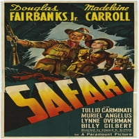 Safari Movie Poster Print - artikl movgf9079