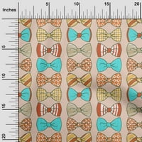 Onuone viskoza šifon breskva dječja luk kravata quilting zalihe ispisa šivaće tkanine sa dvorištem širom