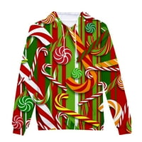 Levmjia muške košulje dugih rukava Prodaja muška moda Ležerni božićni džemper Fleece digitalni ispis s kapuljačom