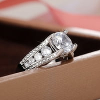 Jiyugala prstenovi za muškarce vjenčanje cirkon mladenkinjački prsten prsten poklon prsten