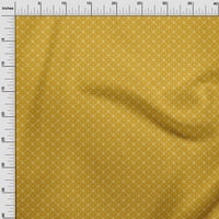 Onuone pamuk Cambric Gamboge žuta tkanina Geometrijska bandhanski haljina materijala materijala od tkanine