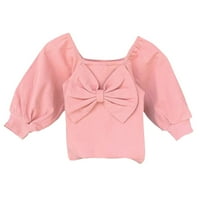Ležerni proljetni pulover Tog za majicu Toddler Girl majica dugih rukava Žene Djeca Toddler Baby Girls