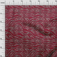Onuone pamuk poplin Twill Carmine crvena tkanina koža životinjska haljina materijala materijala od tkanine