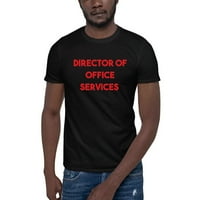 3xl Crvena direktorica uredskih usluga kratka pamučna majica kratkih rukava po nedefiniranim poklonima