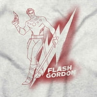 Flash Gordon Vintage Munje Bolt Hoodie Dukserirt Žene Muškarci Brisco Marke X