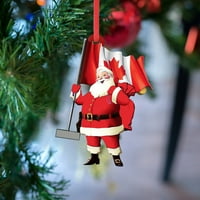 Viseći ukras DIY razne industrije za ukrašavanje božićnog stabla, reflektor automobila retrovilni ruksak