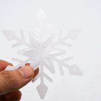 Božićni ukrasi Snowflake viseći ukrasi za božićnu drvvu Početna Zimski ukrasi za zabavu