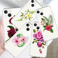 Prekrasno cvijeće u ljeto prozirno mekoj futroli za telefon za iPhone 13PRO, pro max, 12,12PRO, za iPhone11,