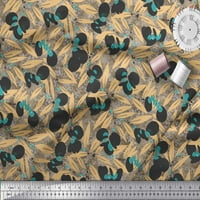 Limoi pamučna patch tkanina i cvjetna umjetnička dekor tkanina od tiskanog dvorišta široko