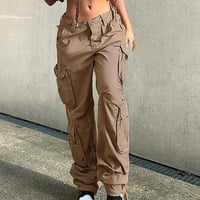 Udobne pantalone žene bave boje labave udobne pamučne casual pantalone ženske haljine hlače pune dužine