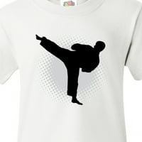 Inktastična karate borilačka vještina Silhouette Sportska omladinska majica