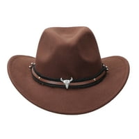 Personalizirani zapadni kaubojski šešir modni šešir za sunčanje na otvorenom
