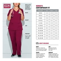 Dickies EDS Essentials Picks PANT za žene Prirodna rasta konusna noga za vuču DK005