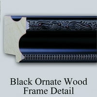 Paul Archibald Octave Caron Black Ornate Wood Framed Double Matted Museum Art Print Naslijed: sulpijski