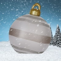 PredyyaynoutDoor Božić ukrašeni kuglični džinovski božićni kuglični kuglični božićni ukrasi