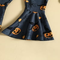 TODDLER Baby Girl Halloween Dungarees Romper bundeve zvona Donje kombinezone slatke kombinirane pantalone