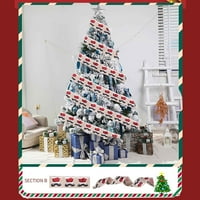 AwDenio Room Decor Prodaja božićne vrpce širine vrpce božićne ukrašavanje vrpce božićne ukrašavanje
