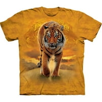 Narančasta pamuk izlaze u majici Sun Tiger Novelty majica