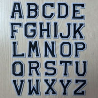Farfi English Alphabet Pismo A-Z vezeno šivanje željeza na patch badge DIY Applique