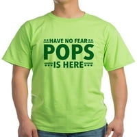 Cafepress - Pops je ovdje majica - lagana majica - CP