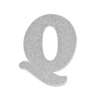 Glitter pjenasto slovo izrezano q