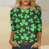 ST PATRICKS Dnevne košulje za žene Smiješne irske poklone za žene pod dolarima St Patrick Day Outfit