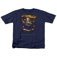 Supergirl Iconic DC Comic Rezervirajte TV Show Portret i simbol Odrasli majica Tee