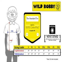 Wild Bobby, Cali Kalifornijski medvjed držanje državne pop kulture Muška grafička majica, ljubičasta,