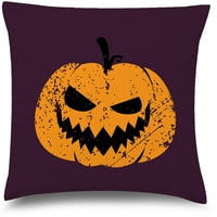 Neugodni stilovi Halloween Dekorativni jastuk pokriva futrolu za jastuk od bundeve