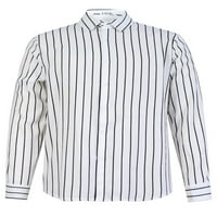 Sanviglor Mens Tops Lapel majice za majice Down Bluza Slim Fit Tunic Majica Beli XL